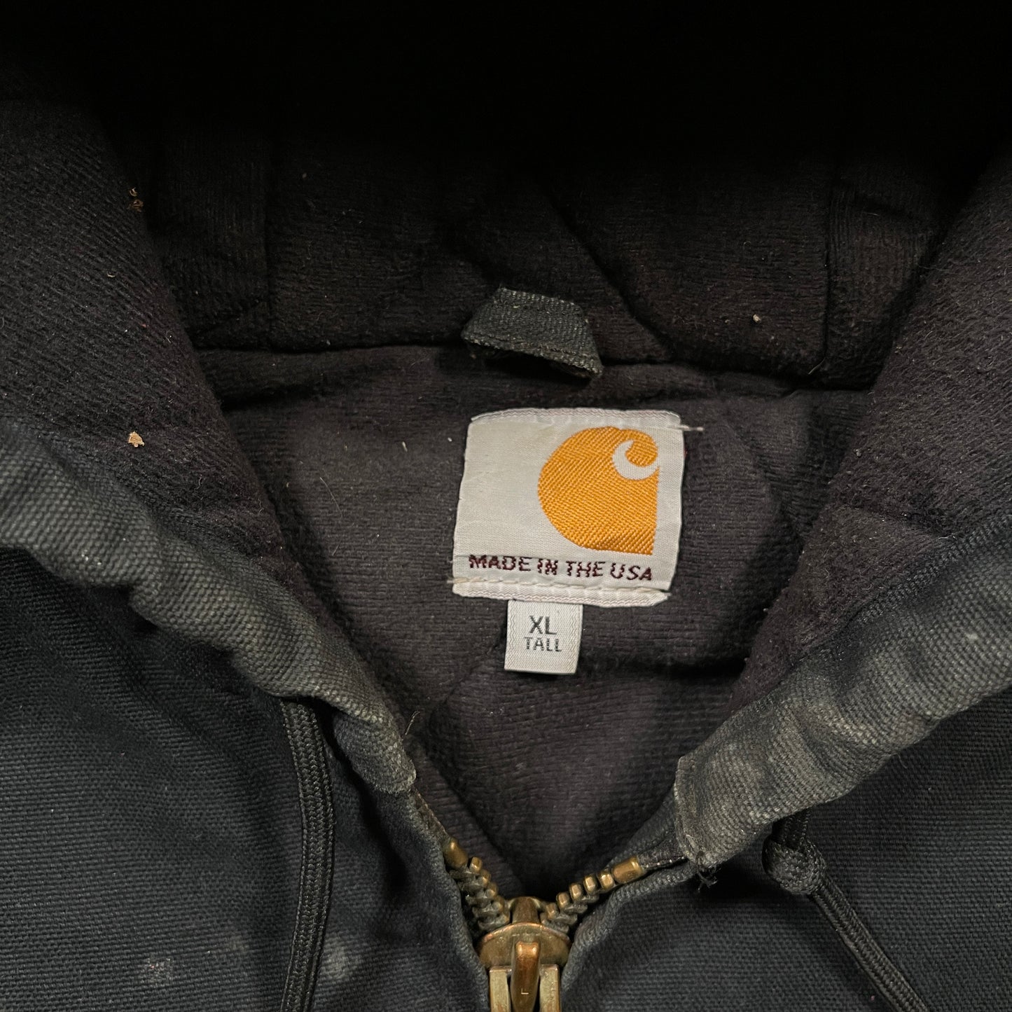 Black Carhartt Active Jacket - X-Large