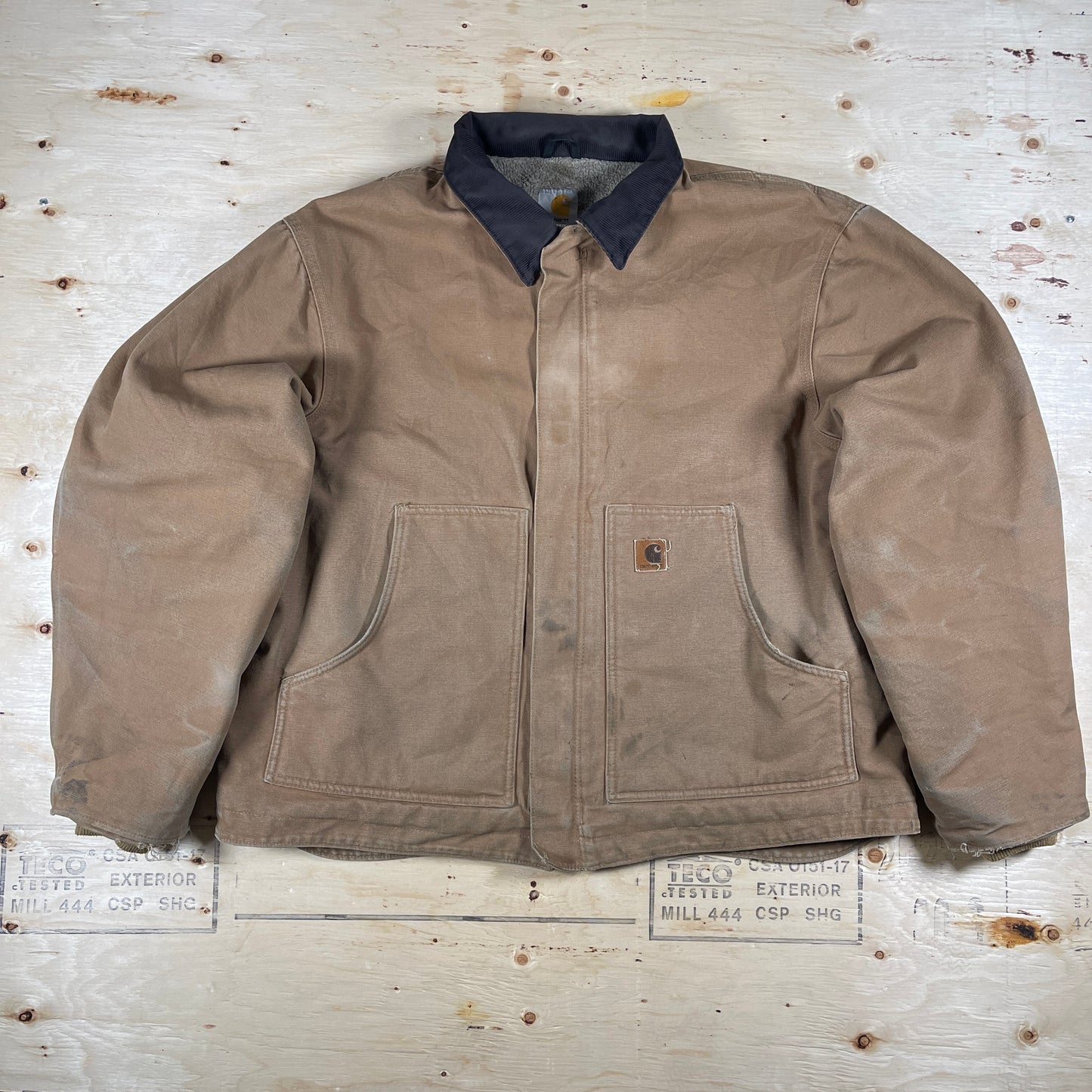 Brown Carhartt Arctic Jacket - X-Large