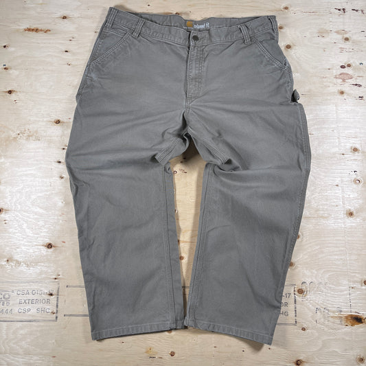 Grey Carhartt Relaxed Fit Pants - 42 x 30