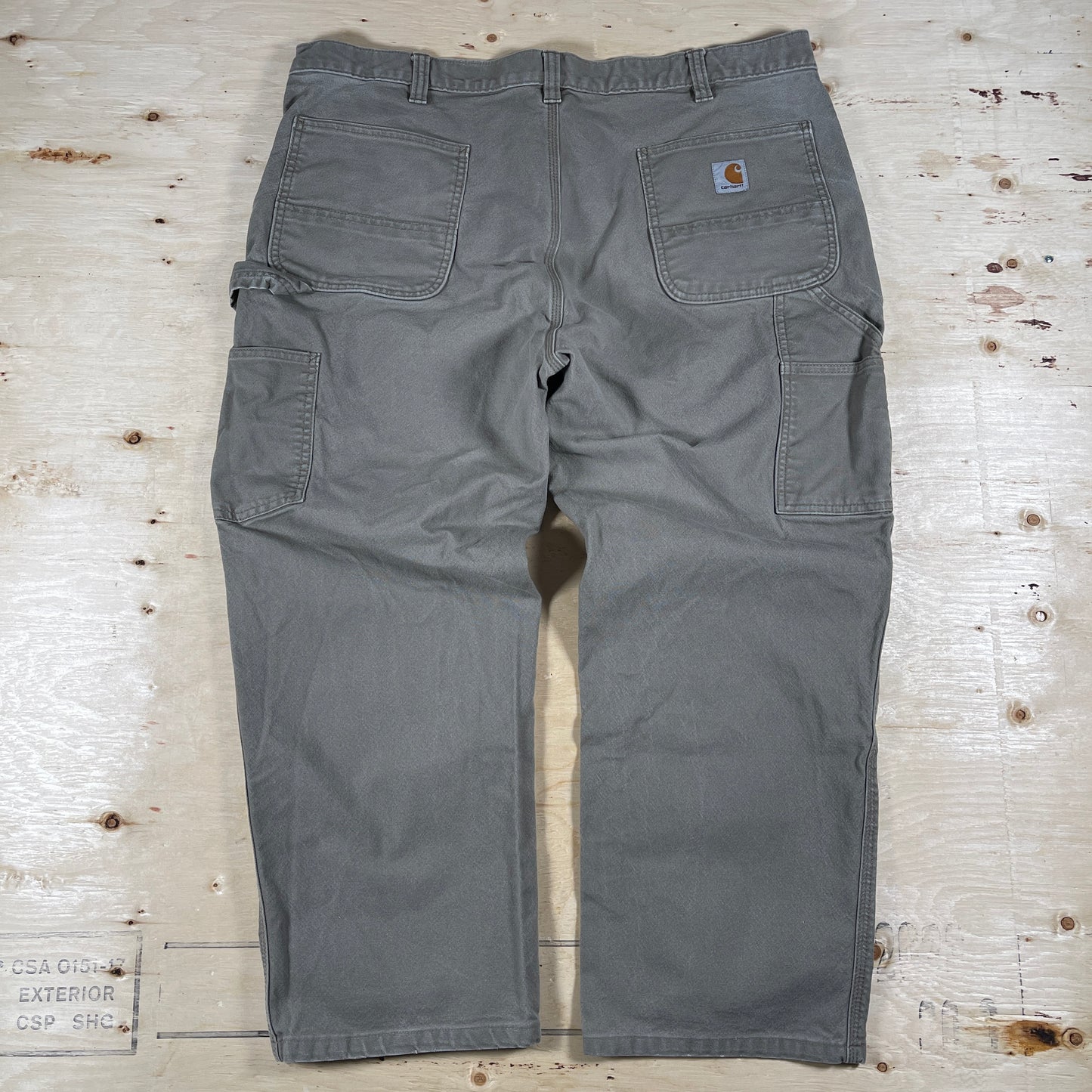 Grey Carhartt Relaxed Fit Pants - 42 x 30