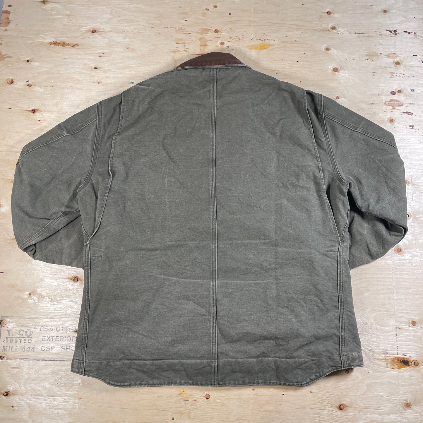 Faded Green Carhartt Arctic Jacket - X-Large