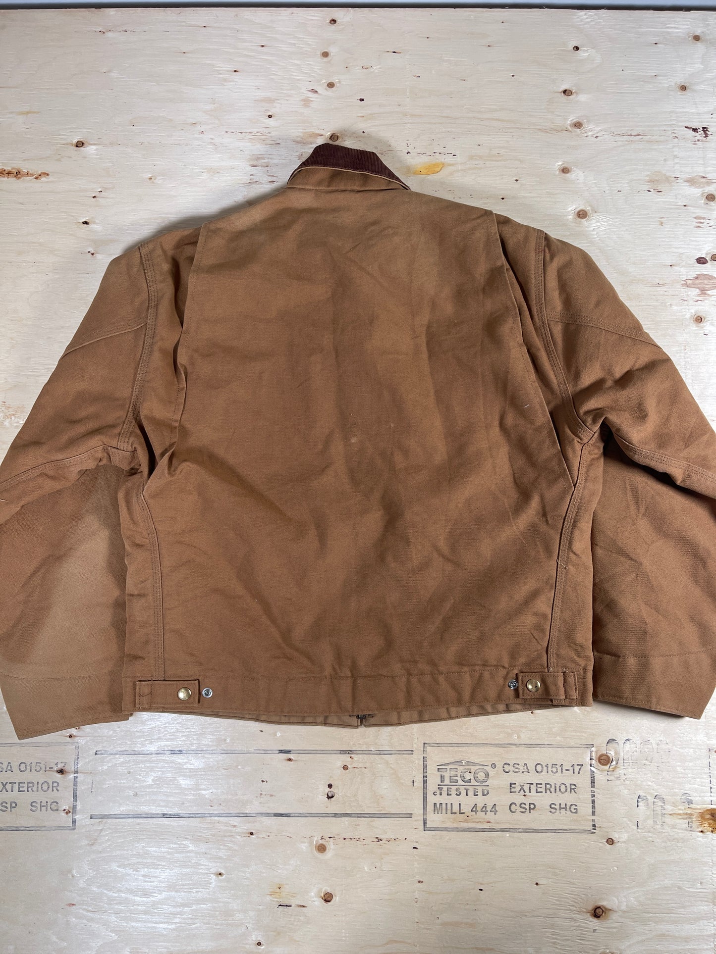 Vintage Brown Carhartt Detroit Jacket - Large (44)