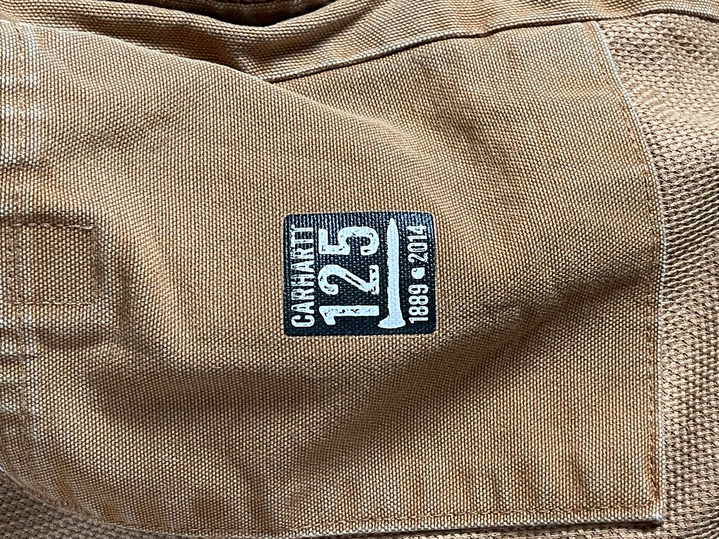 Distressed Brown Carhartt active Jacket - Medium